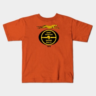 East African Safari Rally 1978 Kids T-Shirt